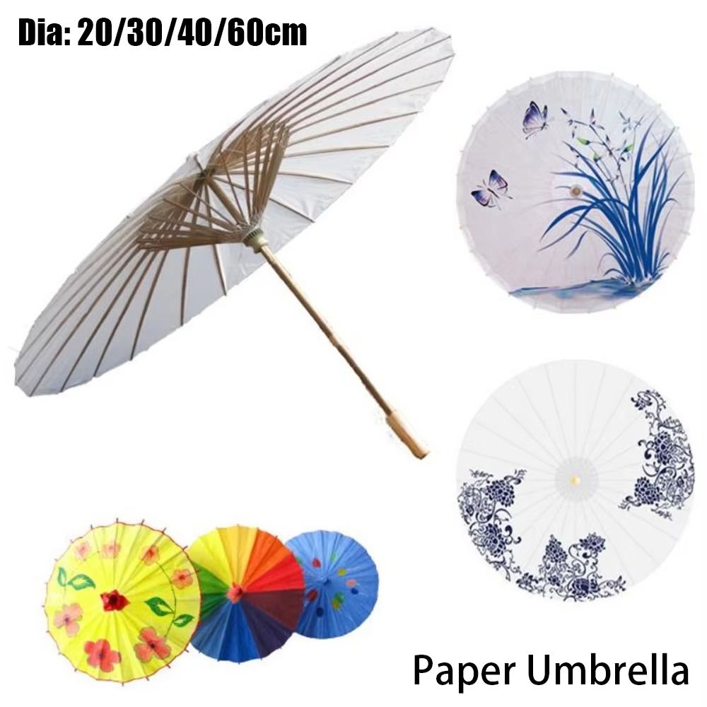 Photography Umbrella - 1 Stück Papierregenschirm, Durchmesser 20/30/40/60 cm,
