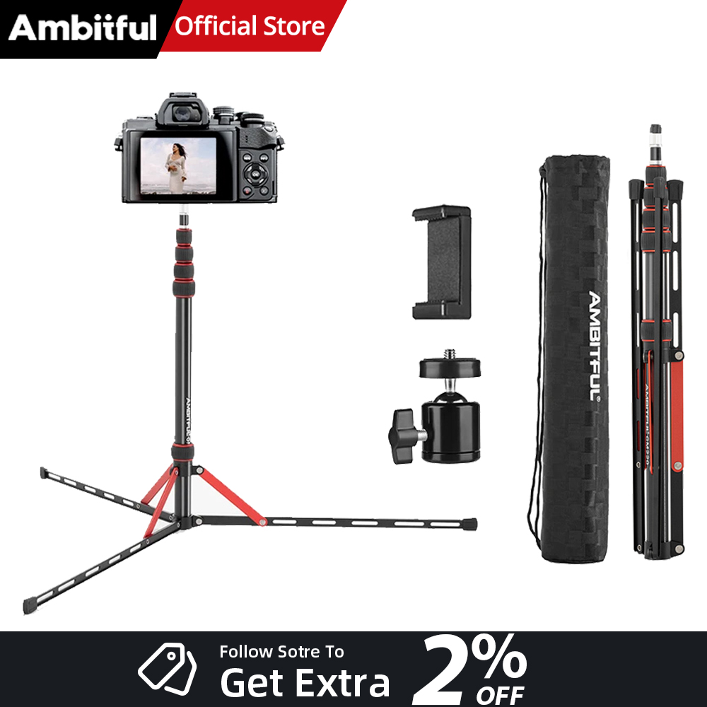 Photography Basics - Ambitful GM220 Fotobeleuchtungsständer 1/4 Schraube Ring