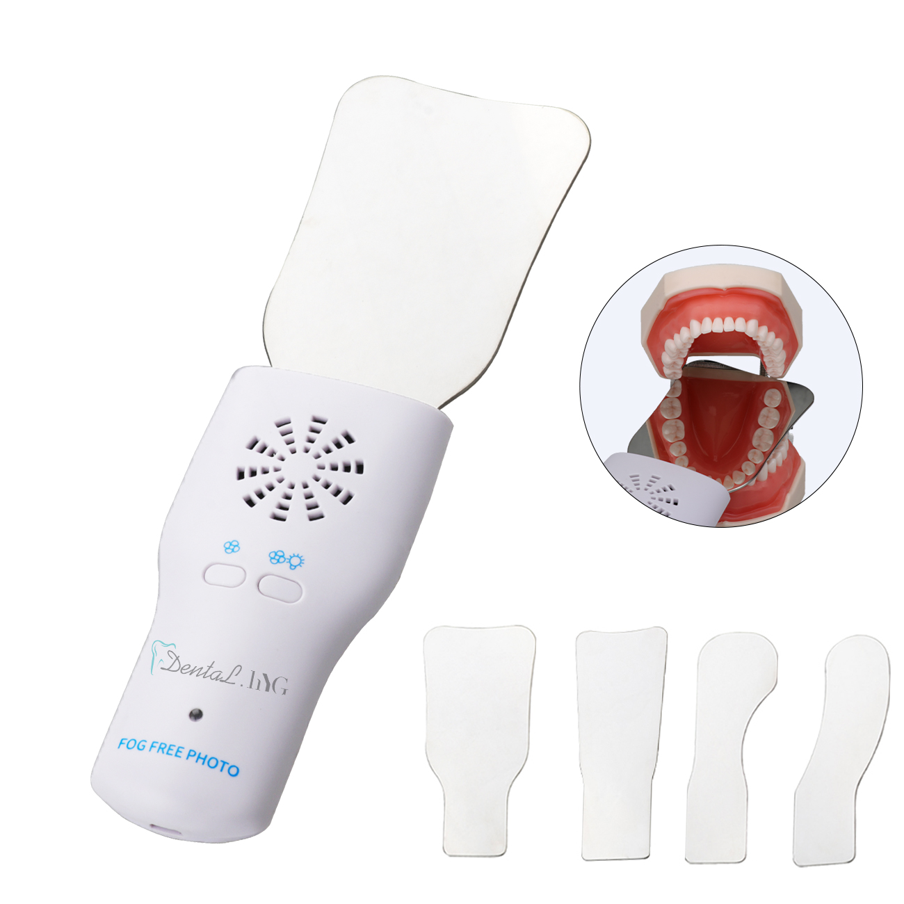 Photographic Memory - Dental Kieferorthopädische Bildgebung LED Nebelfreier Fotospiegel