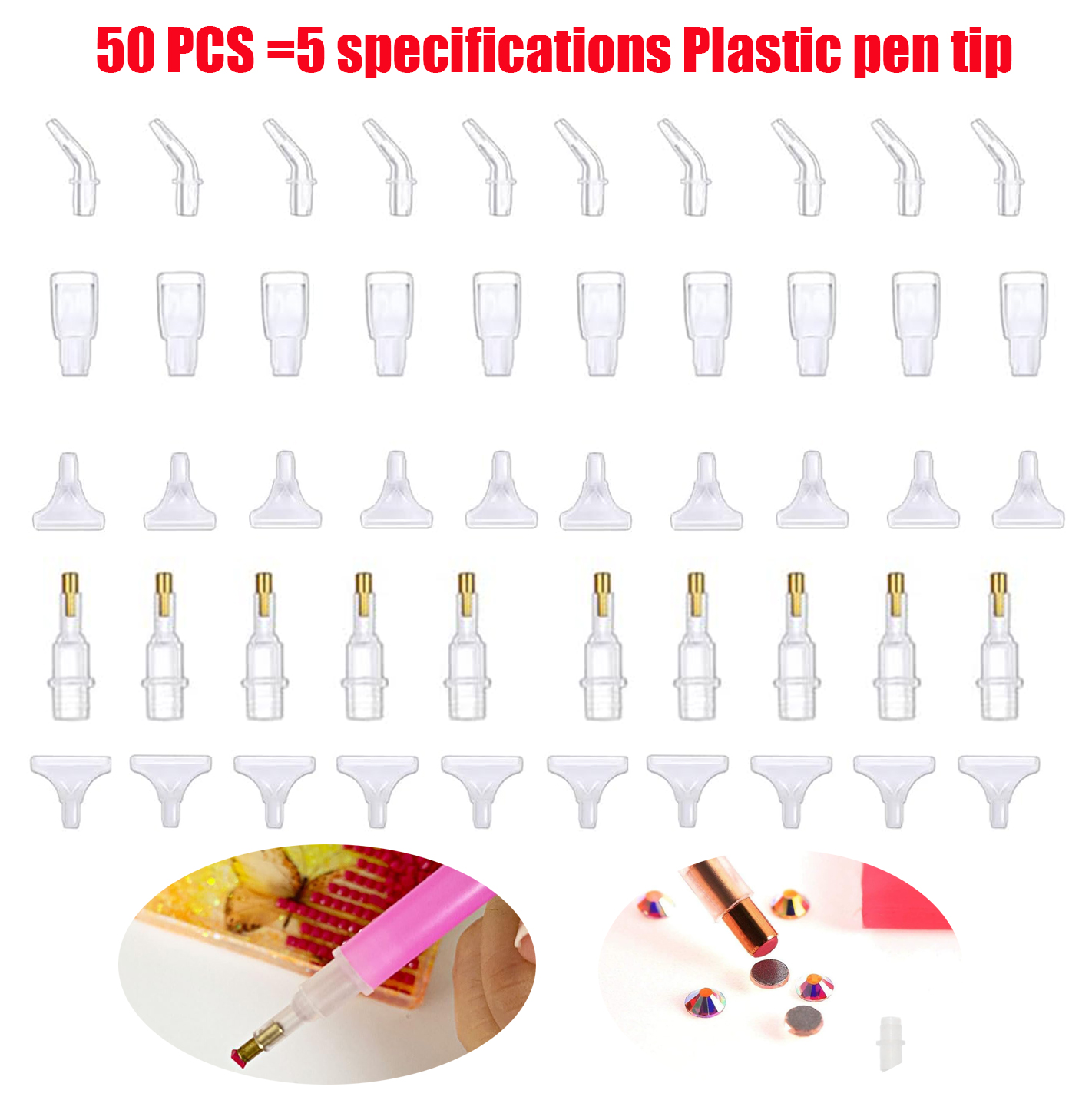 50 Stück Diamantmalerei-Stifts – Photography Design Bewertung und Preis