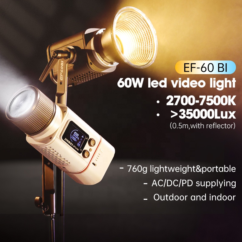 JINBEI EF-60BI 60W Fotografie- – Photography Videos Free Bewertung und Preis